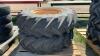 2 GOODYEAR SPRAYER/ROW CROP TIRES W/ RIMS - 13-26