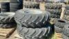 BF GOODRICH SILVERTOWN TRACTOR TIRES OFF A 44 MASSY - 15-30