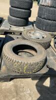 2 HANKOOK TIRES ONE W/ RIM - 215/65R15
