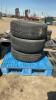 3 TIRES, 1 THAT IS UNMTACHED W/ RIMS - 265/60R18