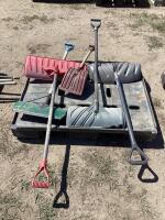 PALLET OF SNOW SHOVELS