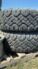 2 GOODYEAR WRANGLER TIRES - LT285 /70R17, 2 RIMS - 3