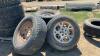 4 MISMATCHED TIRES W/ RIMS