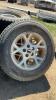 4 MISMATCHED TIRES W/ RIMS - 2