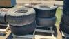 4 DAYTONE TIMBERLINE A/T W/ RIMS - 33X12.50R15LT