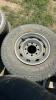 2 TOYO OPEN COUNTRY TIRES W/ RIMS - LT235 /85R16 AND 2 RIMS W/ NO TIRES - 2