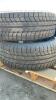 SET OF 4 MICHELIN LATITUDE W/ BLACK RIMS - 265 /60R18 - 4