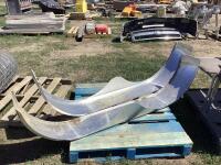 (2) METAL FENDERS
