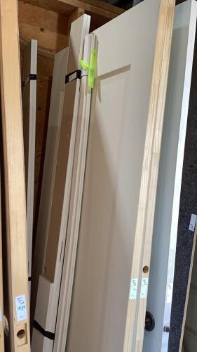 (2) INTERIOR DOORS W/JAMS - 32&rdquo;