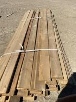 Bundle of 10 foot treated 5/4 deck board