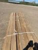 Bundle of 10 foot treated 5/4 deck board - 3