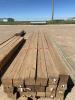 Bundle of 14 foot treated 6 x 6 timbers - 2
