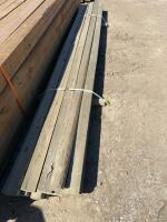 Bundle of 12 foot treated 2 x 4