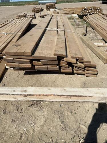 Mixed bundle of treated lumber