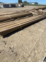 Bundle of 16 foot treated 2 x 4
