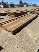 Bundle of treated 2 x 8 x 14