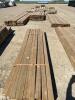 Bundle of 8 foot treated 4 x 4 - 3