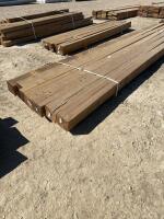 Bundle of 16 foot 6 x 6 treated
