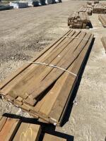 Bundle of treated 5/4 decking
