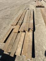 Bundle of mixed treated plank