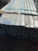 New steel rails stiffener PVC fence
