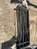 Bundle of( 4) 8 foot black fence panels / bidding per panel - 3