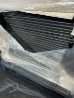 Bundle of 40 new 8 foot Genesis lock fence panels/bidding per panel