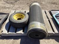 JOHN DEERE HEADER TIRE & MAC-DON ROLL
