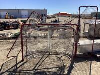 (2) HOCKEY NETS
