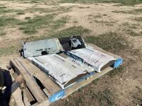 PALLET W/ (2) SHINGLES & (2) MISCELLANEOUS ROOFING