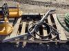 PALLET W/ FILL-RITE TRANSFER HOSE, METAL TUBE & MISCELLANEOUS