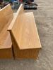 (1)WOODEN BENCH 8FT - 2