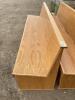 (1)WOODEN BENCH 8FT - 3