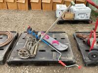 REEL MOWER, SNOW BOARD & ICE AUGER