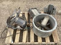 (2) HEAVY DUTY ELECTRIC FANS
