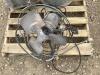 (2) HEAVY DUTY ELECTRIC FANS - 3