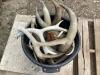 BUCKET OF ASSORTED ANIMAL HORNS/ANTLERS SHEDS - 3