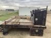 TRUNK FLAT DECK W/ FUEL OIL DIESEL TANK