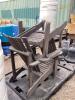 (2) WOODEN LOUNGE CHAIRS - 4