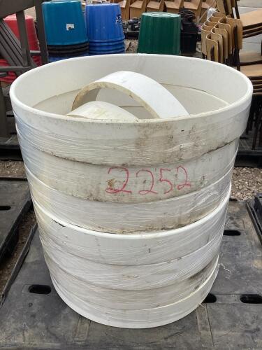 (12) PLASTIC TREE RINGS