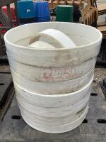 (12) PLASTIC TREE RINGS