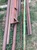ASSORTED PIPE POLES W/ MISCELLANEOUS - 4