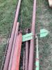 ASSORTED PIPE POLES W/ MISCELLANEOUS - 5