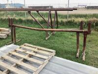 (2) PIPE SAW HORSES 100"