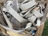 WOODEN CRATE OF TOW STRAPS - 4