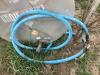 1000 GALLON DIESEL FUEL TANK W/ HOSE & METAL STAND - 5