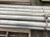 (11) ALUMINUM THREADED TUBING 118.5" - 4