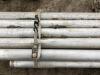(11) ALUMINUM THREADED TUBING 118.5" - 7