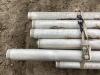 (11) ALUMINUM THREADED TUBING 118.5" - 8
