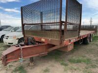 1981 FRUEHAUF PUP TRAILER W/AIR BRAKES ( EID SURPLUS )